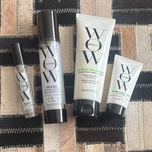 Color Wow Bundle (full & travel size) Pop & lock and one minute transformation